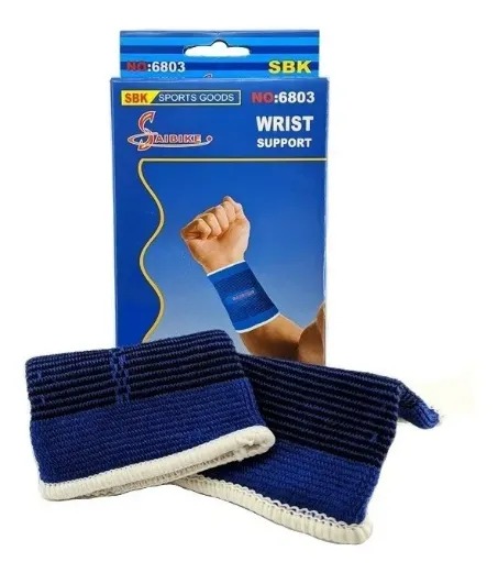 Banda Muñeca Deporte Entrenamiento Aerobicos Fitness Pack X2